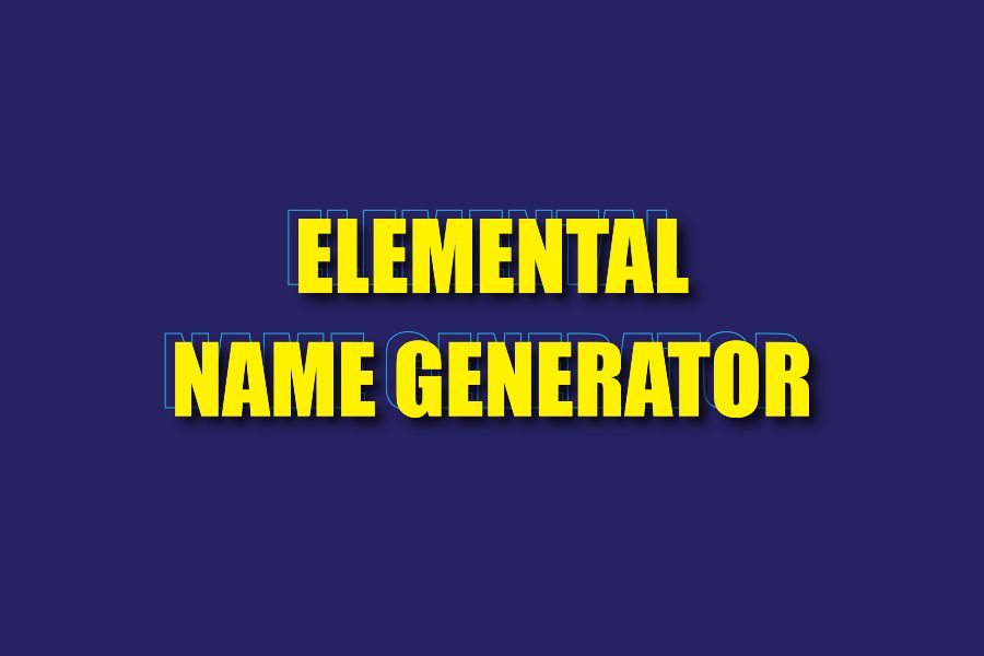 elemental name generator