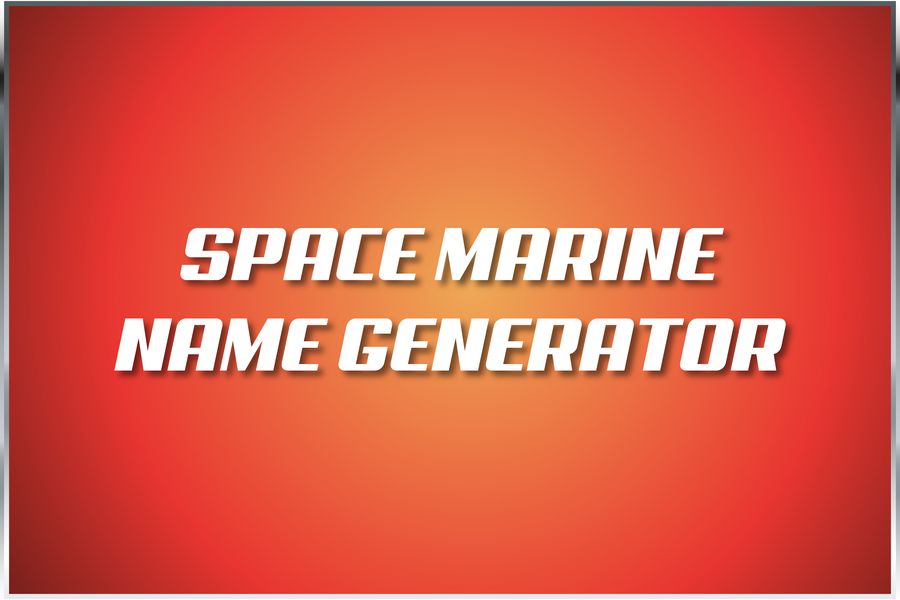 space marine name generator