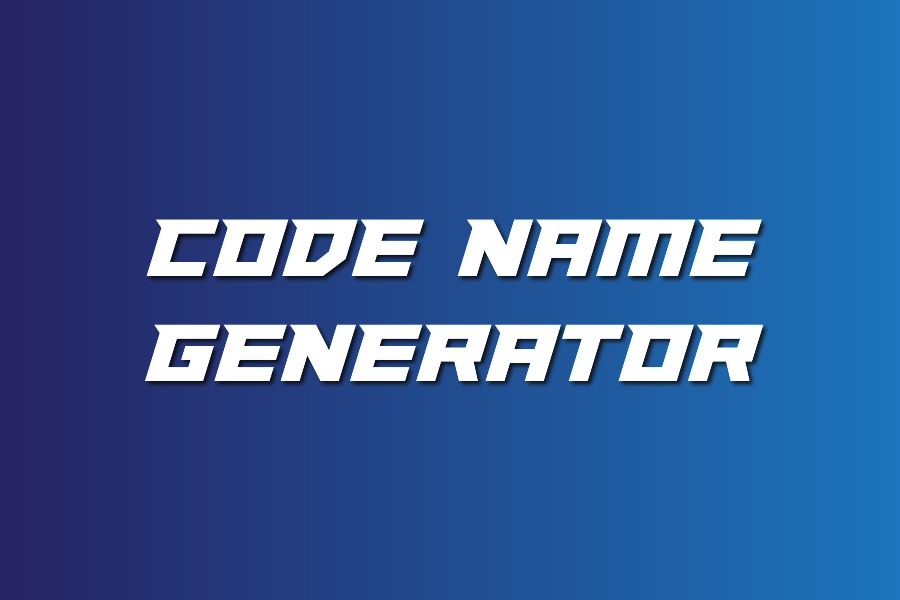 code name generator